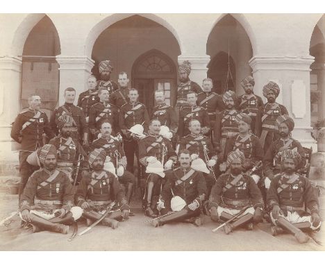 Edwardian Indian Army 3rd Punjab Cavalry Regiment Photograph Album. of Major General Sir Chauncy Batho Dashwood Strettell, KC