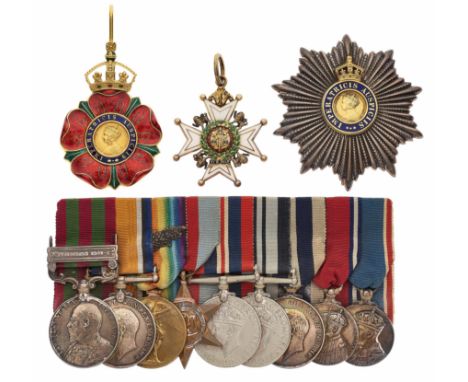 The Medal Group of Major General Sir Chauncy Batho Dashwood Strettell, KCIE, CB Indian Army.Comprising: Knight Commander of t