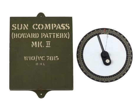 WW2 Pattern SAS, LRDG Sun Compass Howard Pattern.A scarce example of the pattern used during WW2 and later for desert navigat