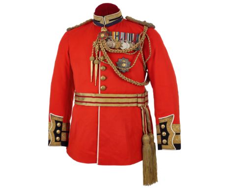 The Uniform &amp; Mess Kit of Major General Sir Chauncy Batho Dashwood Strettell, KCIE, CB Indian Army.An outstanding groupin