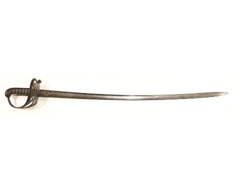 Victorian Light Infantry Pattern Officer’s Sword.An example of the Light Infantry regulation pattern. The slightly curved sin