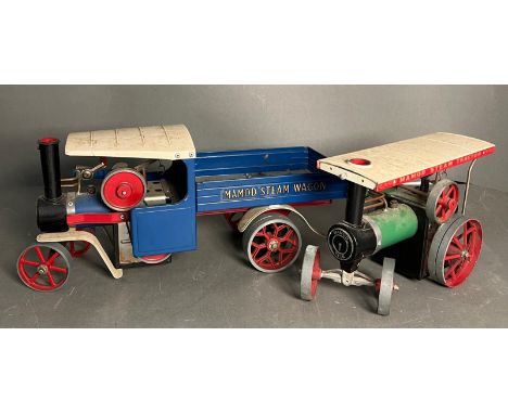 Two Mamon steam wagon and tractor 