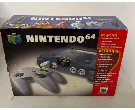 Nintendo 64 game console 