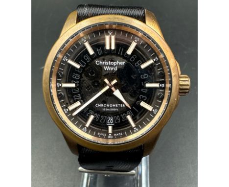 A Christopher Ward Chronometer Bronze -15ATM ABT 952