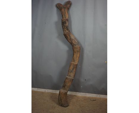 Africa, art tribal, ladder in wood H225