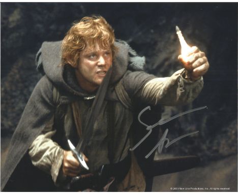 Sean Astin signed 10x8 colour photo from Lord of the Rings. Good condition Est.