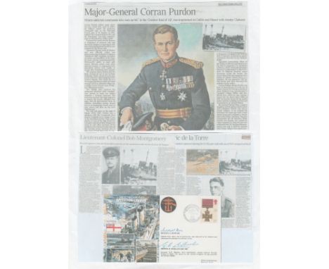 St Nazaire Raid double signed cover. JS/50/42/4 'Operation Chariot' 'The Greatest Raid of All' St Nazaire. Signed by Captain 