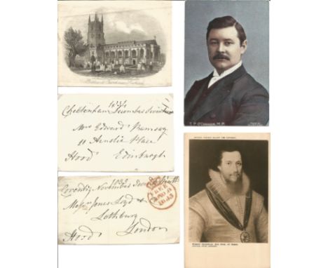 1800s Free font collection Vintage signed envelopes 20+ items including vintage photos. Good condition Est.