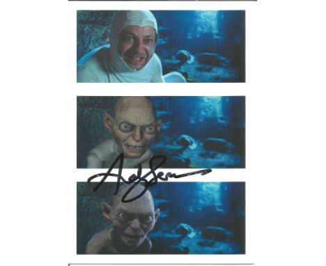 Andy Serkis signed 6x4 colour photo from Lord of the Rings. Good condition Est.