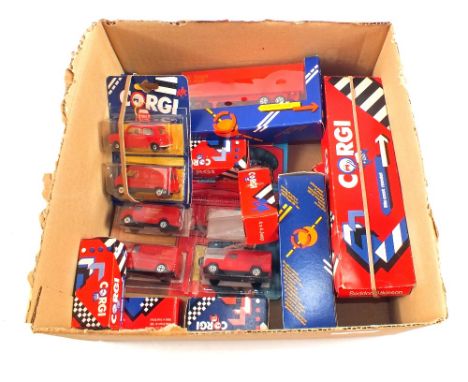 Various boxed Corgi models including Royal Mail