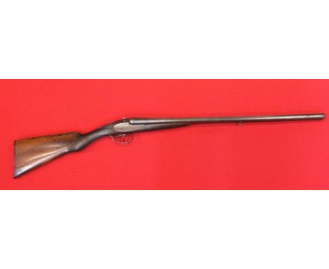 A French 16 bore side-by-side shotgun, S/No.11968 with 27 3/4" barrels and unique 'darne' action, this item can only be purch