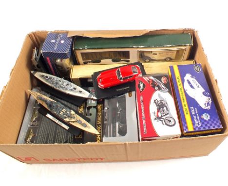 Various boxed and loose models, Corgi, Matchbox etc