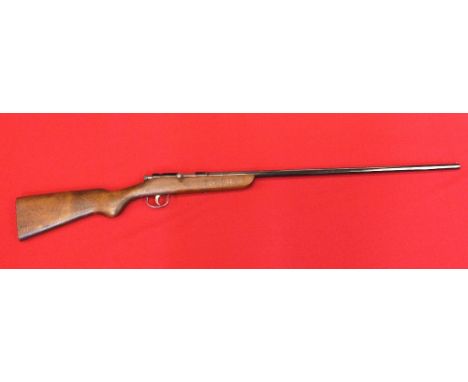 A 9mm R/F bolt action shotgun by Webley and Scott, S/No. 5766, this item can only be purchased by someone with a current vali