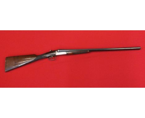 A 16 bore side-by-side B/L/N/E shotgun by A.Y.A., 28" barrels with good bores, S/No. 156050, this item can only be purchased 