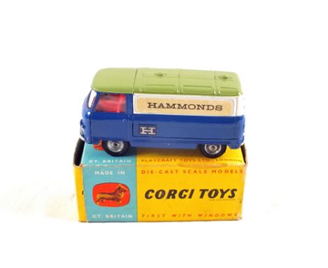 A boxed Corgi, 462 Commercial van, Hammonds