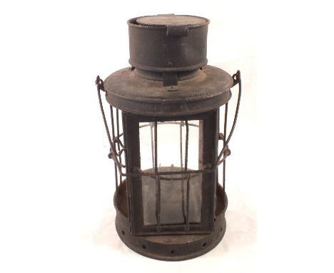 A WWI dated 1917 trench lantern