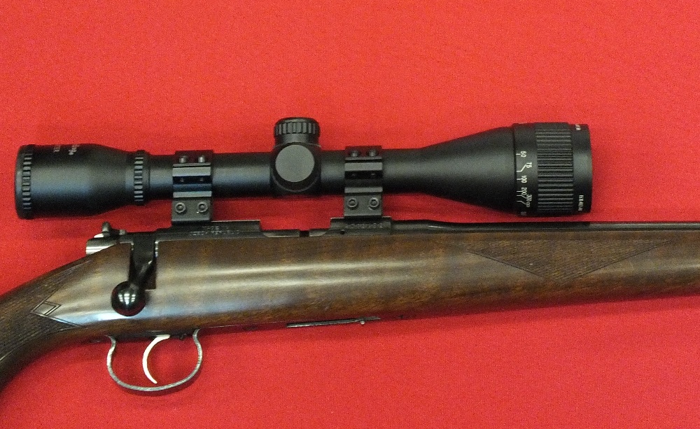 A CZ 453 American bolt action .22 R/F rifle, complete with 6x40 Nikko ...