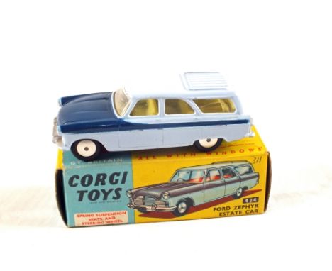 A boxed Corgi, 424 Ford Zephyr