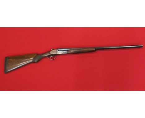 An A.Y.A. 12 bore B.L.E. shotgun, S/No.123881 with single selective trigger and 28" barrels, this item can only be purchased 