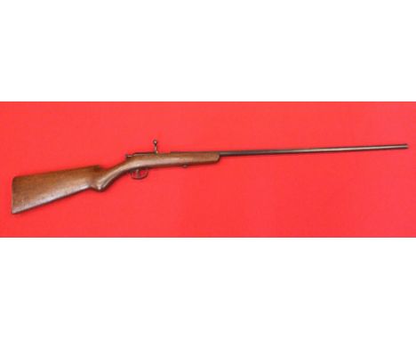 A 9mm R/F (garden gun) shotgun (bolt action), S/No. 5348, this item can only be purchased by someone with a current valid sho