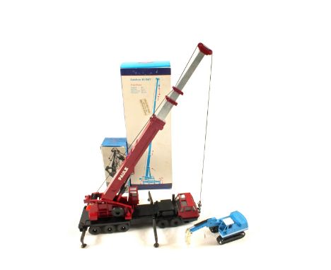 A boxed Krupp Autokran 80 GMT and Haydraulik Hammer