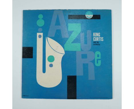 This vintage vinyl record, Azure by King Curtis and His Orchestra, was released under Everest Records and showcases the legen