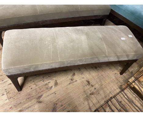 A long upholstered Bench L120 x W45 x H44cm, shipping unavailable