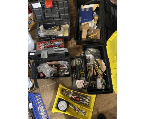 A large selection of assorted tools, toolboxes and other, shipping unavailable