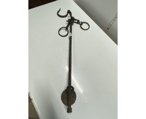 A set of antique scales, shipping unavailable