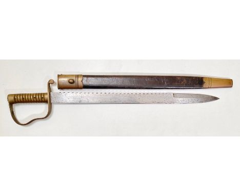 5th Bn Middlesex Regiment 1856 Pattern Pioneers Short Sword.  A good example of the pattern, by Robert Mole &amp; Sons of Bir