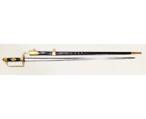 Georgian Napoleonic War Period Officers Spadroon Sword   A good quality example by the London sword cutler Bland and Foster. 