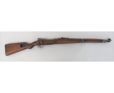Scarce Deactivated WW1 German KAR 98AZ Carbine 23 1/2 inch, 7.92 mm barrel. &nbsp;Front eared sight. &nbsp;Rear ladder sight.