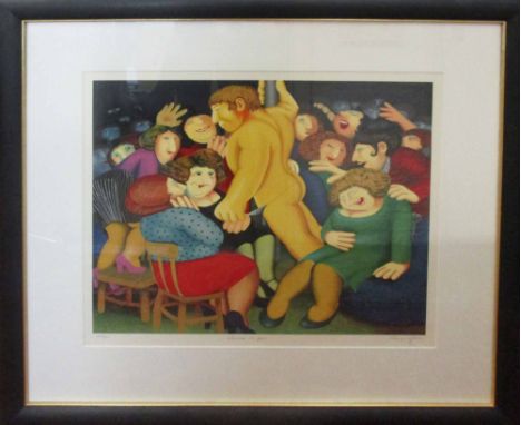 BERYL COOK 'Ladies night', lithograph in colours, edition of 300, 50cm x 56cm, framed. 