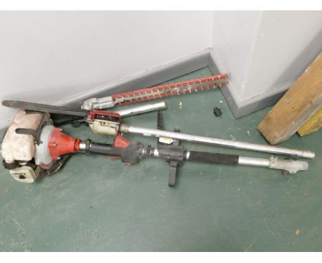 Multi use petrol garden tool 