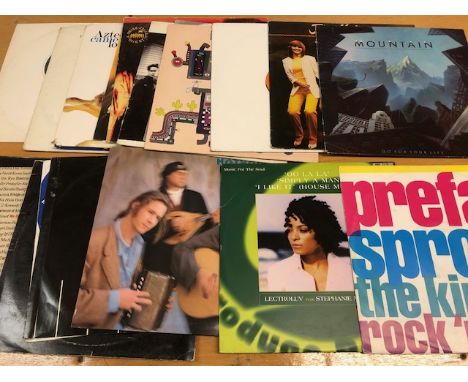 Mixed collection of albums and 12 inch singles, Silvah Bullet, Quincy jones, Nevil Bros, Neo, Nalin and Kane, Hot House Flowe