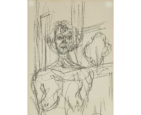 Alberto Giacometti (Swiss, 1901-1996), Femme en Bust - Atelier Mourlot, lithograph, 25 by 19cm, framed. Provenance: with Will