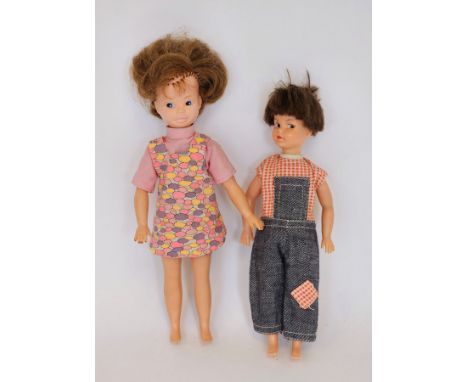 Early 1970's Pedigree Sindy's new friend June,&nbsp;(first version) impressed 055001 to back of neck and 047001 to back, 23cm