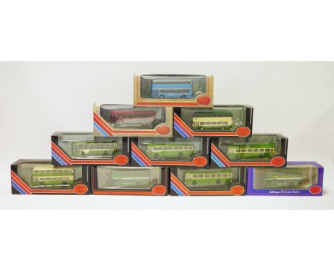 One box of Exclusive First Editions die-cast 1:76 sale model vehicles, boxed, including Commercials, a De Luxe Series Bristol