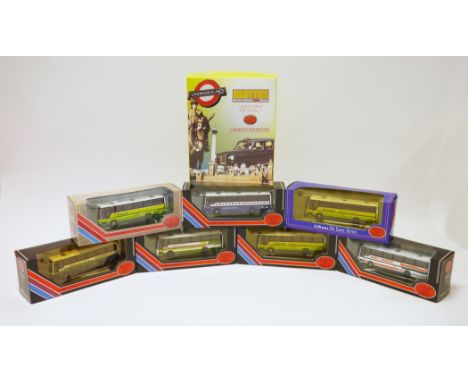 Boxed EFE 'Exclusive First Editions' diecast buses, 1:76 scale including Plaxton Paramount 3500 Greenline Invicta 26604, Plax