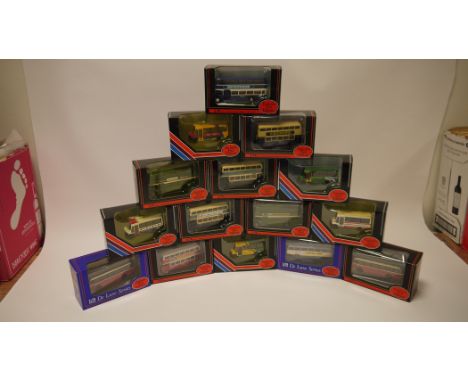 EFE (Exclusive First Editions) die cast model buses, to include Reeve Burgess Beaver Barton 25901, Mercedes Benz 709 Reeve Bu