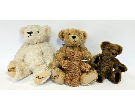 Two Merrythought teddy bears, both limited editions with certificates of authenticity including 'Teddybear's Picnic' no.148/2