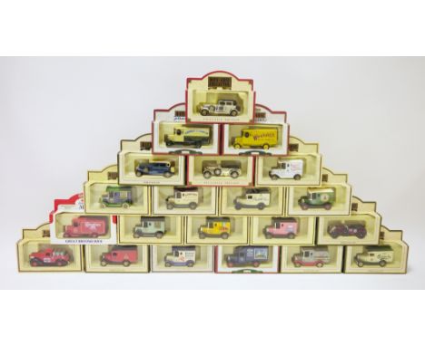 One box of Lledo Days Gone die-cast model vehicles, boxed including: Premier Collection, promotional models, Carnation Evapor