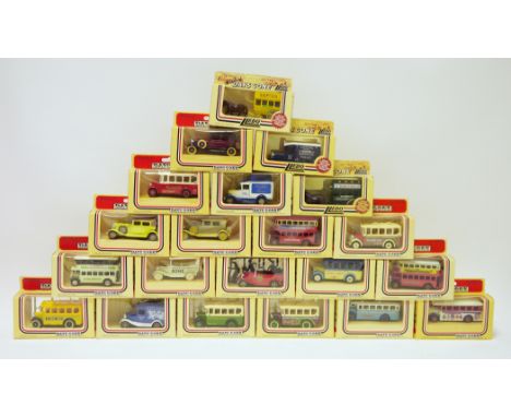One box of Lledo Days Gone die-cast model vehicles, boxed, including a number of 1986 models