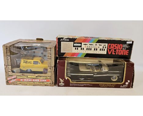 Boxed Wesco 'Only Fools and Horses' 3D talking alarm clock, boxed Casio Computer Co. Ltd Casio VL-tone electronic musical ins