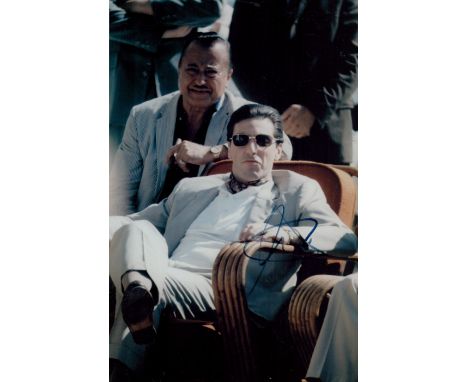 Al Pacino signed 10x8 inch colour photo. Alfredo James Pacino (born April 25, 1940) is an American actor. Considered one of t