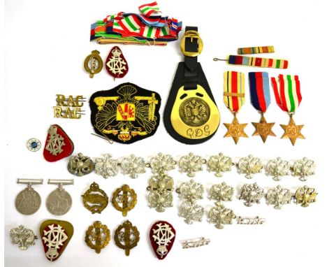 A Second World War Group of Six Medals, to Sergeant Frank Parker, 1st King's Dragoon Guards, comprising 1939-45 Star, Africa 