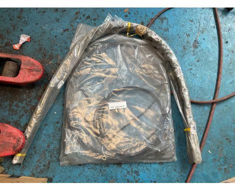 Fuel pipe kit, possibly for a TVR Tuscan, together with a rubber bumper trim also for a TVR