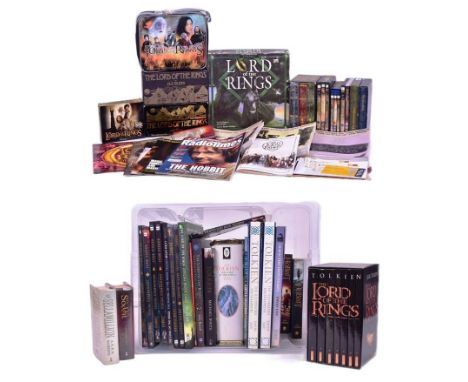 Lord Of The Rings / Hobbit - JRR Tolkien - a large collection of assorted LOTR / Hobbit memorabilia to include: x3 screenplay