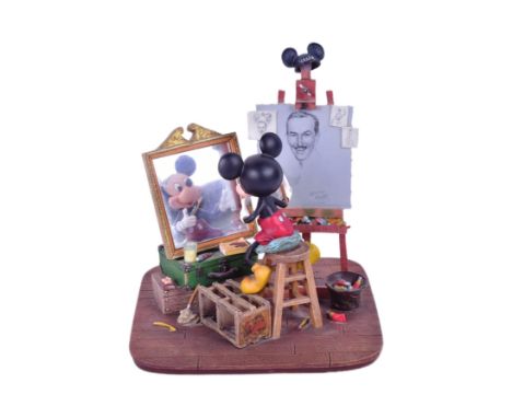 Walt Disney / Mickey Mouse - 'Self Portrait Mickey Mouse' - Charles Boyer Edition exclusive Mickey Mouse figurine, depicting 