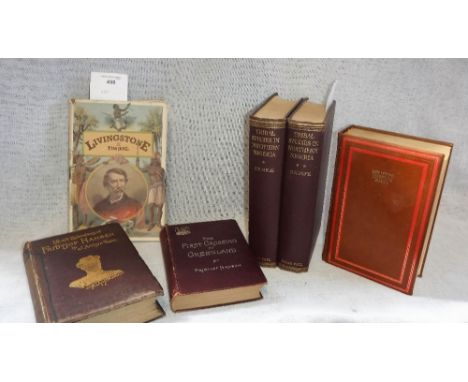 FRIDTJOF NANSEN: 'The First Crossing of Greenland', Longmans, 1895 and C K Meek, 'Tribal Studies in Northern Nigeria', II vol